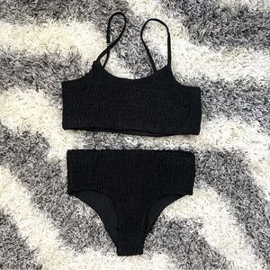 Etophe Studios Black Bikini Set - Size: S